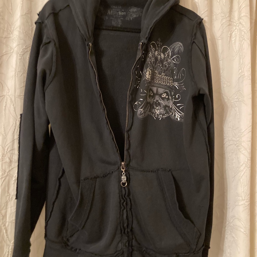 AFFLICTION MENS VINTAGE HOODIE - Picture 3 of 11
